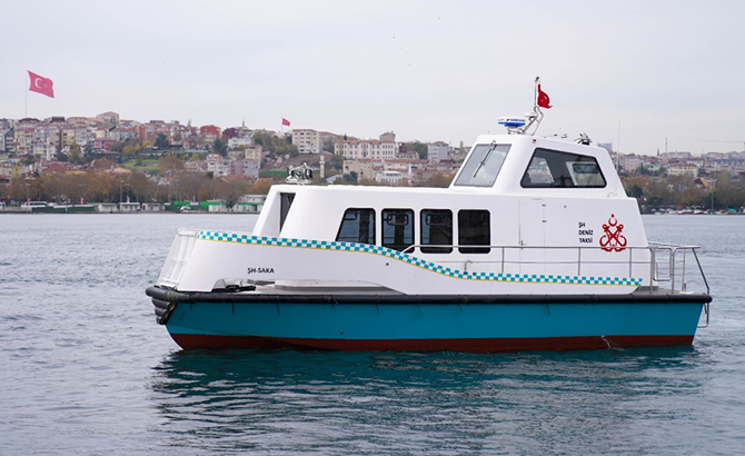 İBB’nin hizmete sunduğu deniz taksiler siftah yapıyor