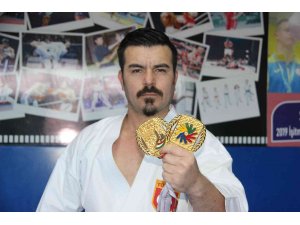 Dünya Şampiyonu engelli karateci, gözünü olimpiyatlara dikti