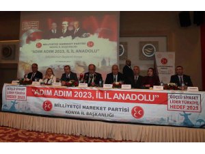 MHP’nin "Adım Adım 2023, İl İl Anadolu" programı Konya’da düzenlendi