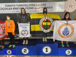Söke’ye Türkiye Yüzme Şampiyonası’ndan 4 Türkiye ikinciliği geldi