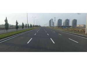 Diyarbakır’da trafik güvenliği için bin 338 kilometre yol çizgisi yapıldı