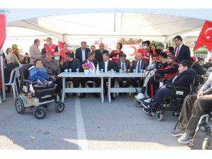 Adana’da engelliler Spor ve Kaynaştırma Şöleni’nde buluştu