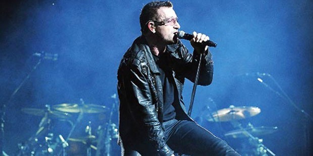 Bono, bisiklet kazası geçirdi
