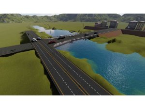 Salihli’de Gümüşçayı Köprüsü’nün yapımına başlandı