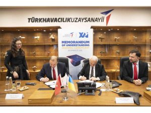 Türk Havacılık ve Uzay Sanayii ve Ukrayna arasında Eğitim ve Araştırma işbirliği yapıldı