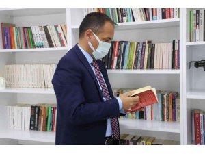 Isparta’da 40 günde 100 okula kütüphane yapıldı