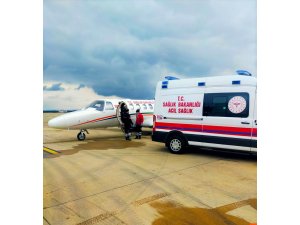 18 yaşındaki Mardinli hasta uçak ambulansla Bursa’ya sevk edildi