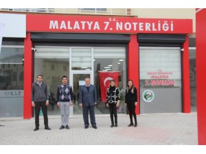 Malatya’da 7’nci noter açıldı