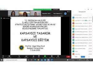 Erzincan Akademi’den “Kapsayıcı Tasarım ve Kapsayıcı Eğitim” vurgusu