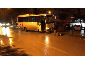 Bursa’da servis kazası
