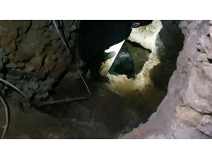 Define avcıları kazdıkları tünelde suçüstü yakalandı