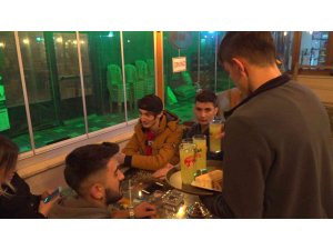 Amasya’da üniversite öğrencilerine sınav haftasında jest
