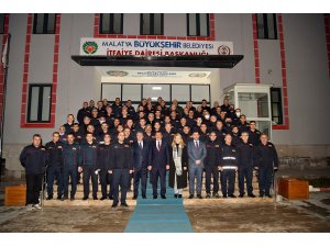 Başkan Gürkan, İtfaiye Daire Başkanlığı’nı ziyaret etti