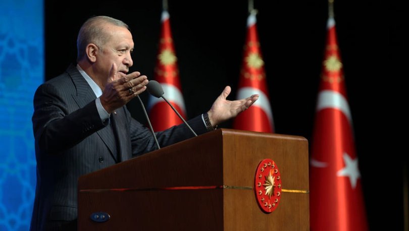 Cumhurbaşkanı Recep Tayyip Erdoğan, muhtarlara sesleniyor