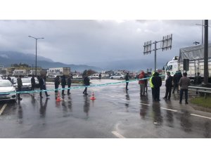 Osmaniye’de TAG Otoyolu Gaziantep yönüne trafiğe kapatıldı
