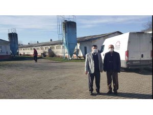 İl Tarım ve Orman Müdürü Çataklı, tavuk çiftliğini inceledi