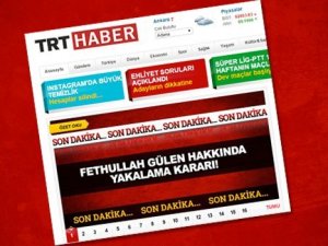 TRT, 'Fethullah Gülen' haberini kaldırdı