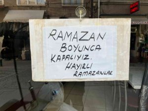 Bazı lokantalar Ramazan ayı boyunca kapalı