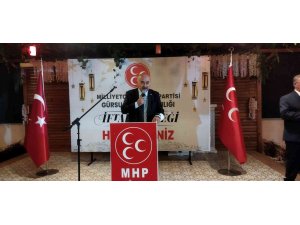 MHP’li Vahapoğlu: "Müptezel takımının sonu hüsran olacak"