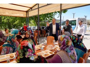 Başkan Çerçi köy hayırlarında vatandaşlarla buluştu