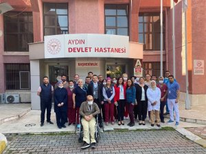 Aydın Devlet Hastanesi yönetimi engelli personeller ile bir araya geldi