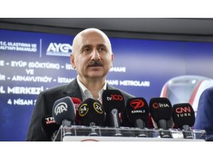 Bakan Karaismailoğlu: “Halkalı-İstanbul Havalimanı metro hattında yüzde 78 ilerleme kaydettik”