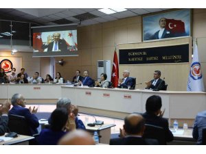 KKTC Cumhurbaşkanı Tatar,  Büyükşehir Meclisine hitap etti