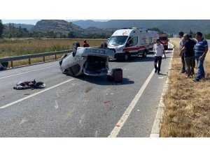 Çine’de trafik kazası: 2 yaralı