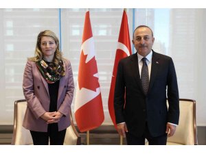 Dışişleri Bakanı Çavuşoğlu, Kanada Dışişleri Bakanı Melanie Joly ile görüştü