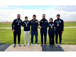 Karataylı sporcular, Atıcılık-Skeet Türkiye Şampiyonası’na damgasını vurdu
