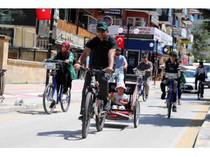 Yozgat’ta pedallar "Bağımlılıktan uzak nesiller için" çevrildi