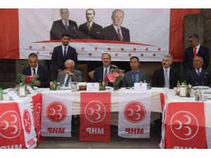 MHP heyeti Diyarbakır’da terörle mücadelede kararlılık mesajı verdi