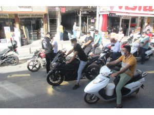 Kilis’te trafikteki araçların yarısı motosiklet