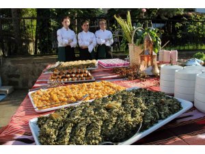 Giresun’un vejetaryen mutfağı tarihi Zeytinlik semtinde tanıtıldı