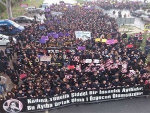 Mersin'de Özgecan için büyük yürüyüş