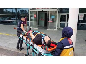 Karabük’te 4 metre yükseklikten düşen kişi yaralandı