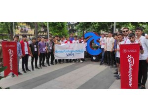 “Anadoluyuz biz” projesi kapsamında Vanlı gençler Trabzon’u ziyaret etti