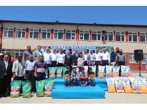 Şahinbey’de çiftçiye slajlık mısır desteği