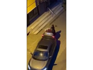 Ataşehir’de evden çelik kasa çalan şüpheliler vatandaş kamerasına yakalandı