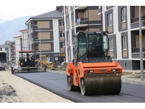 Kızılay Hocabey Kentsel Dönüşüm Projesi’nde asfaltlama çalışmaları