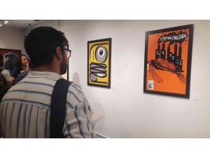 Beyoğlu Belediye Başkanı Haydar Ali Yıldız, “Posterist” sergisinin açılışına katıldı