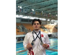 Paletli Yüzme Avrupa Şampiyonası’nda 2 gümüş madalya