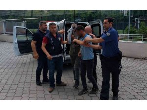 Samsun’da hırsızlık suçundan 3 kişiye gözaltı