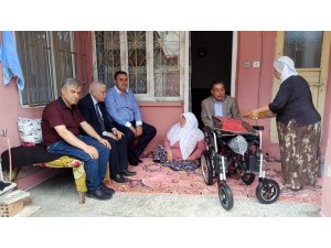 MHP Milletvekili Özyavuz’dan engelli kadına hediye
