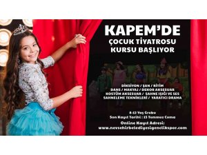 Nevşehir’de çocuklar için tiyatro