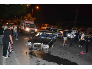 Çorlu’da gece yarısı feci kaza: 2 yaralı