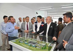 Başkan Ergün, 55 milyon TL’lik tesisi inceledi