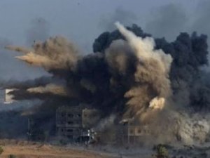Gazze'de patlama