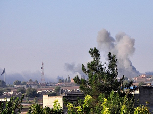 Koalisyon güçleri IŞİD'in Suriye'deki rafinerisini bombaladı