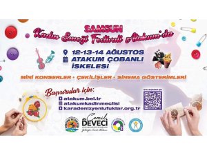 Samsun Kadın Emeği Festivali Atakum’da başlıyor